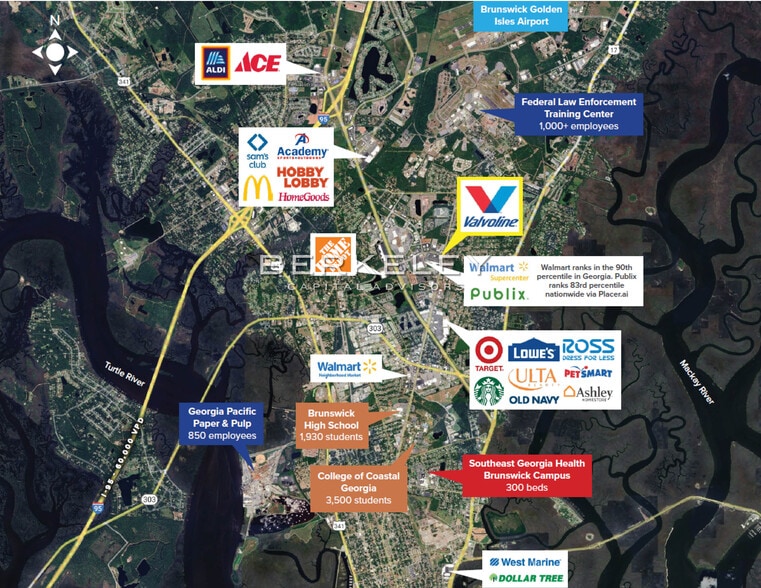 5693 Altama Ave, Brunswick, GA for sale - Building Photo - Image 2 of 4