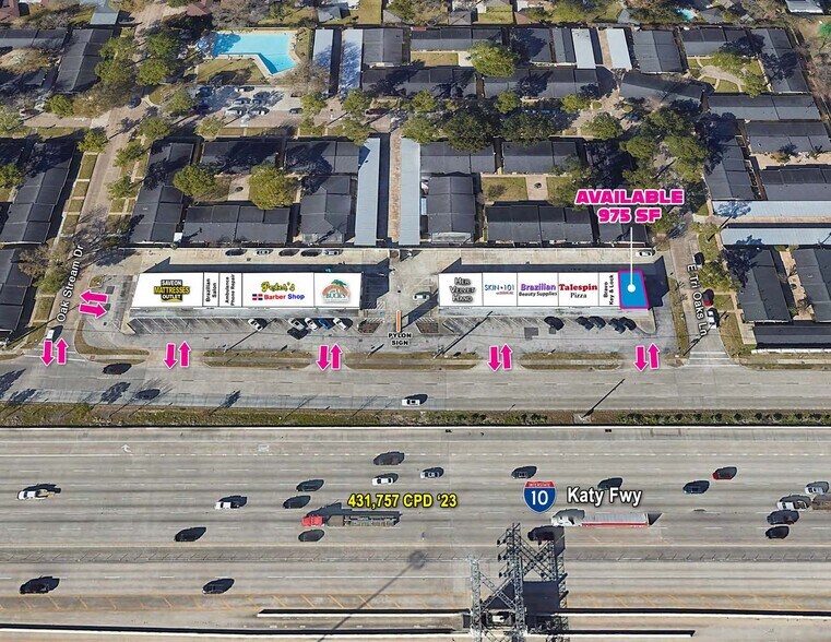 11300-11330 Old Katy Rd, Houston, TX à louer - Aérien - Image 3 de 3