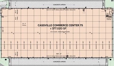 800 Cassville White Rd SE, Cartersville, GA for lease Floor Plan- Image 2 of 4