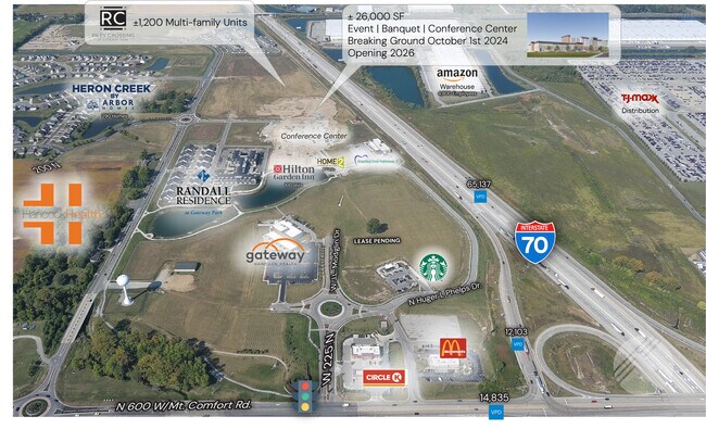 More details for N Gateway Shoppes, Greenfield, IN - Retail for Lease