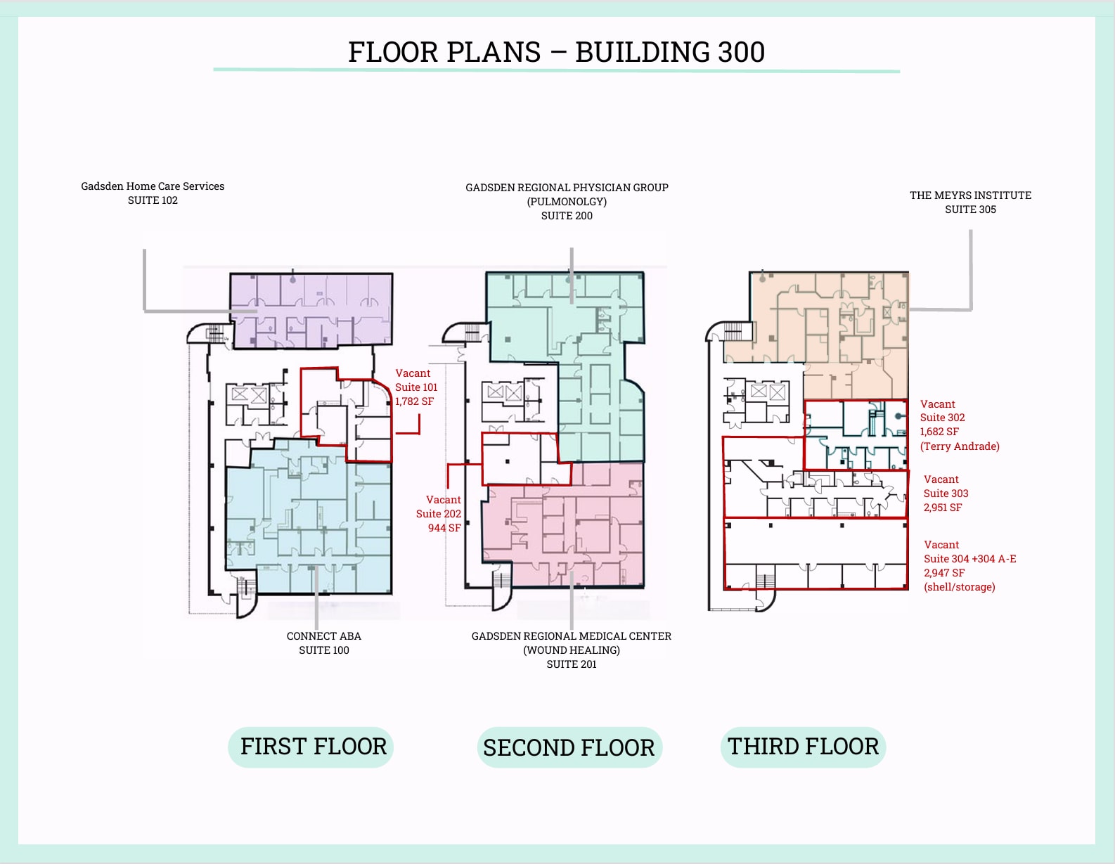 300 Gaines Ave, Gadsden, AL for lease Floor Plan- Image 1 of 1