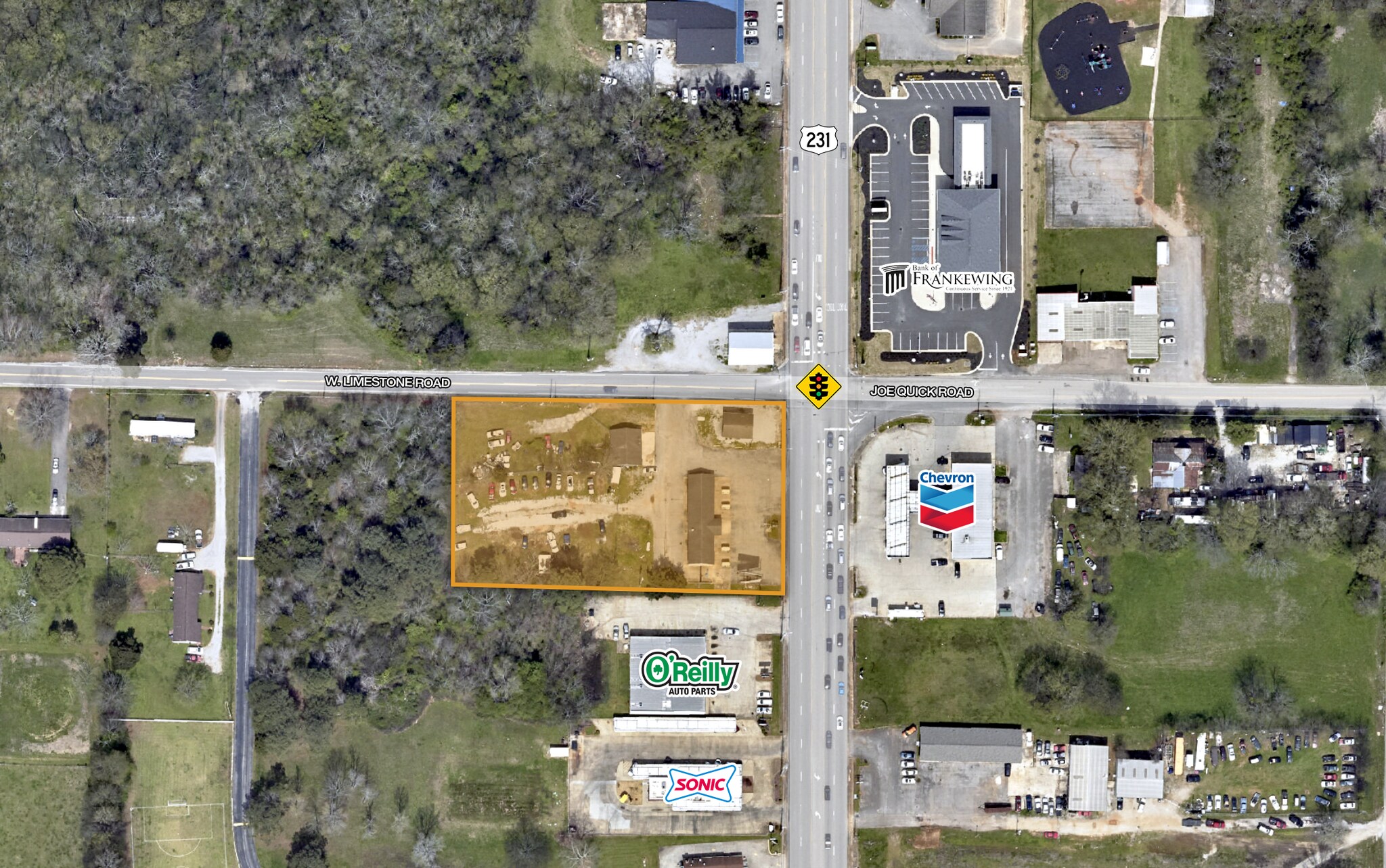 120 W Limestone Rd, Hazel Green, AL à vendre Plan cadastral- Image 1 de 2