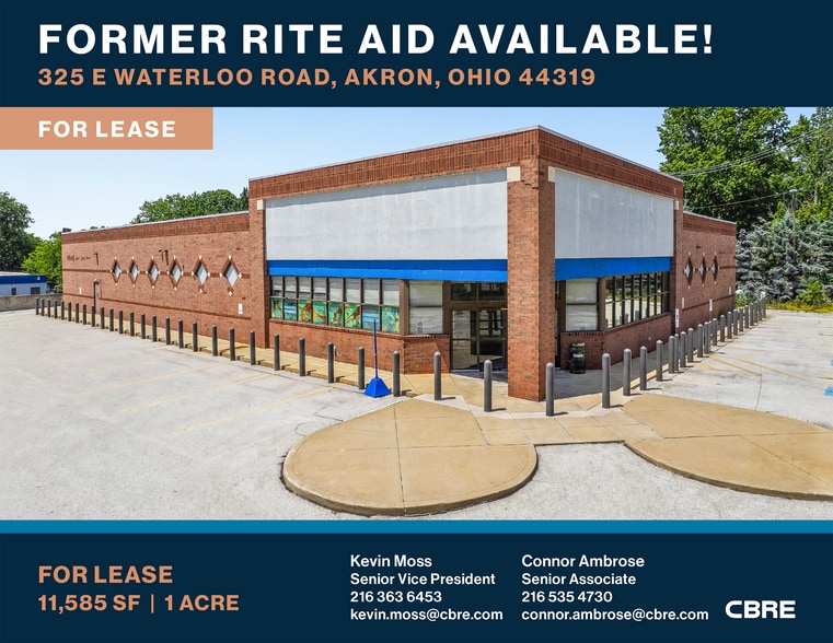 325 E Waterloo Rd, Akron, OH for lease - Building Photo - Image 1 of 4