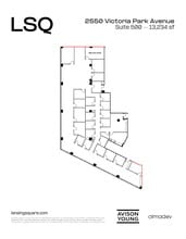 2550 Victoria Park Ave, Toronto, ON à louer Plan d’étage- Image 1 de 1