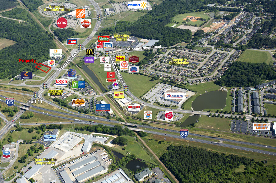 Chantilly Pky, Montgomery, AL for sale - Aerial - Image 2 of 5