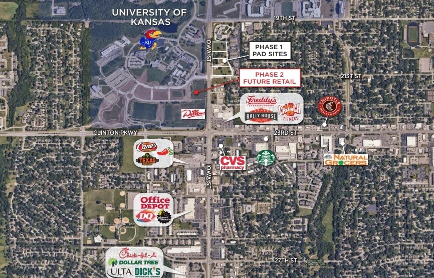 Iowa St, Lawrence, KS à vendre Photo du bâtiment- Image 1 de 2