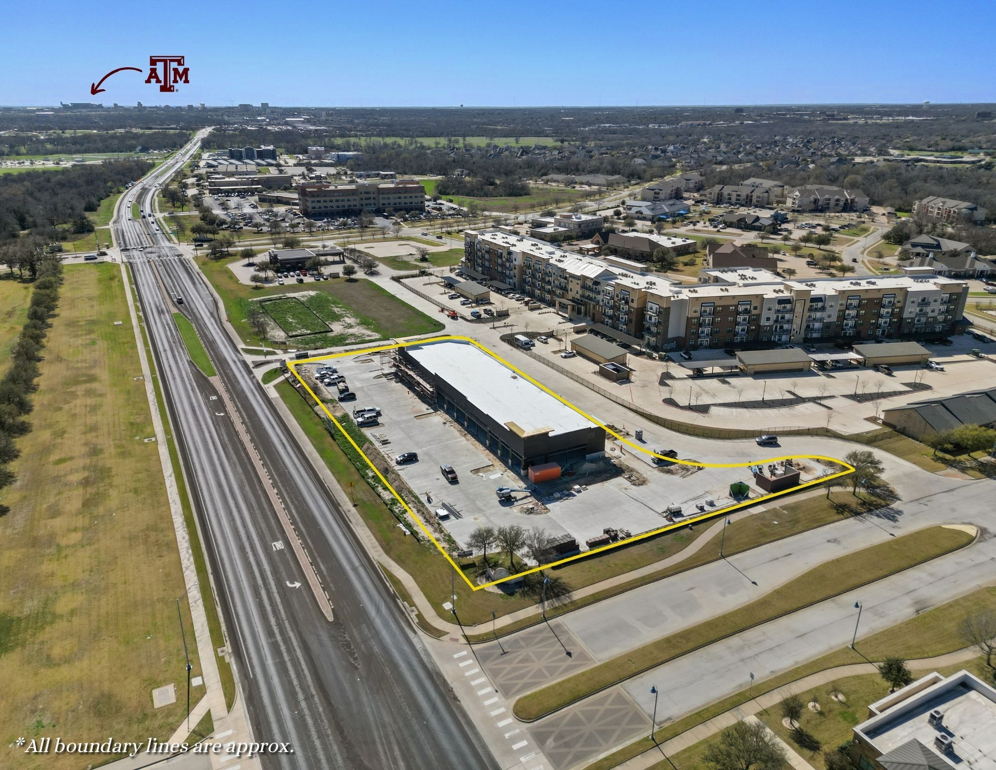 3339-3349 University Drive, Bryan, TX à louer Photo principale- Image 1 de 6