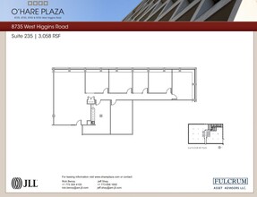 8725 W Higgins Rd, Chicago, IL à louer Plan d  tage- Image 1 de 1