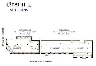 550 N Figueroa St, Los Angeles, CA for lease Floor Plan- Image 1 of 1