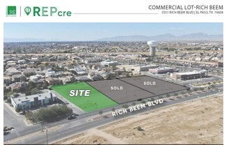Plus de détails pour 3551 Rich Beem Blvd, El Paso, TX - Terrain à vendre