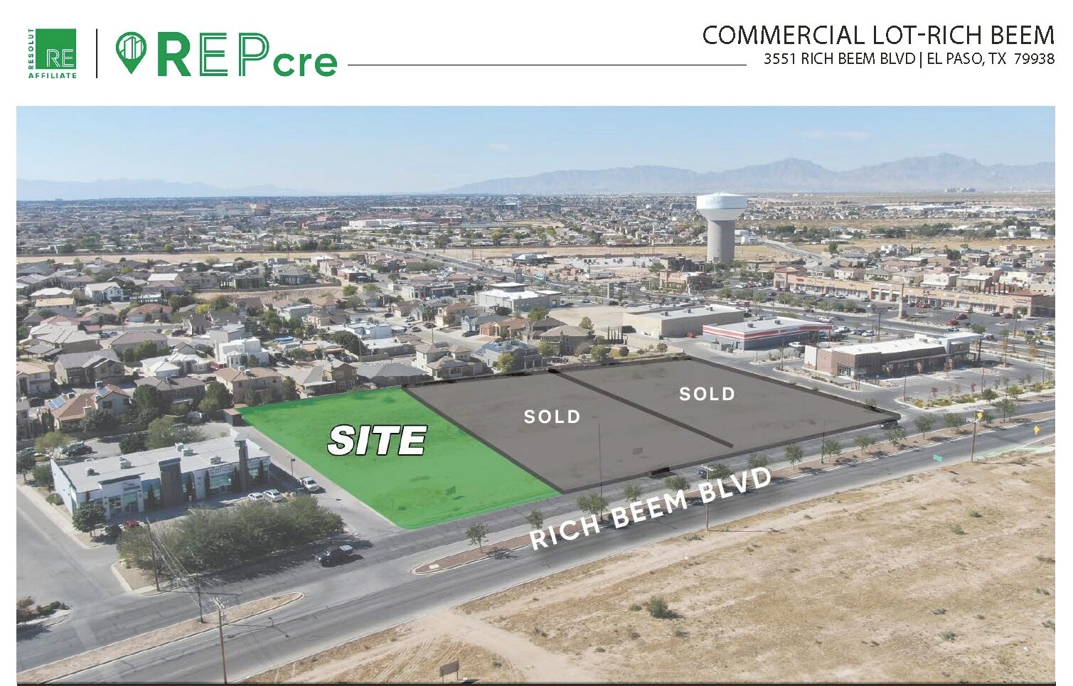 3551 Rich Beem Blvd, El Paso, TX à vendre Photo du bâtiment- Image 1 de 4
