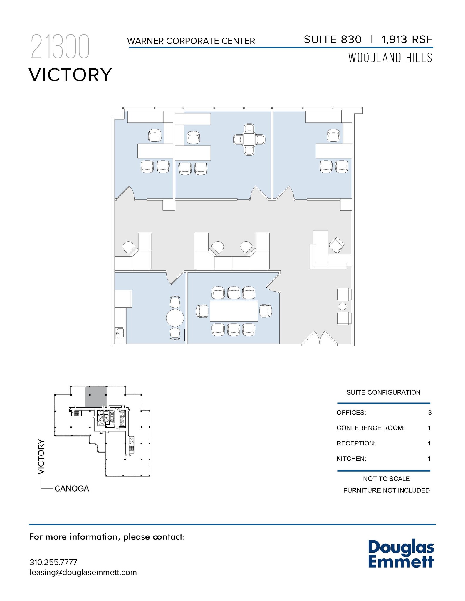 21300 Victory Blvd, Woodland Hills, CA for lease Floor Plan- Image 1 of 1
