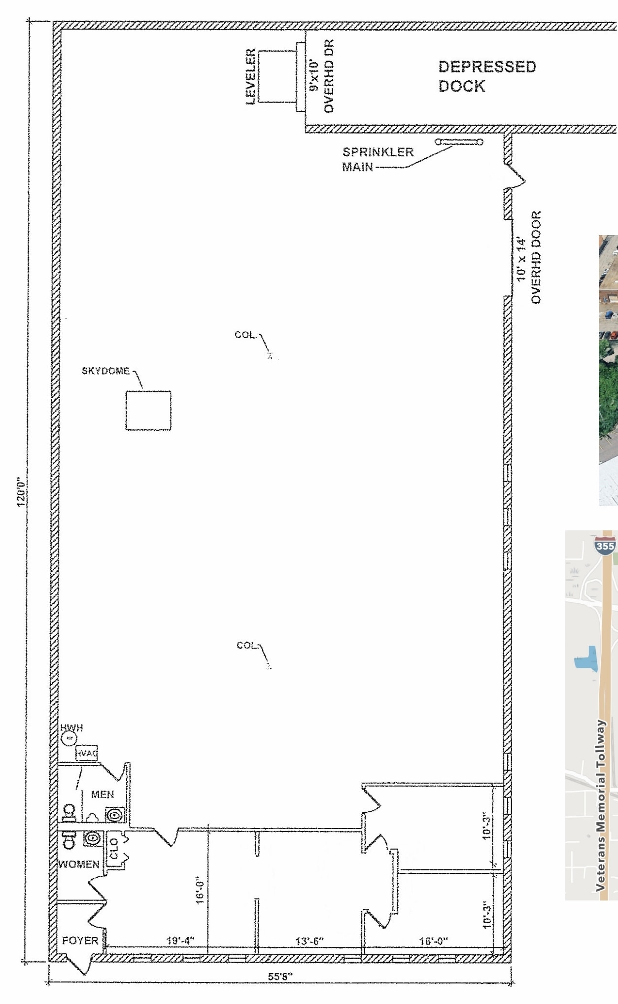 1010 W Republic Dr, Addison, IL à louer Plan d’étage- Image 1 de 2