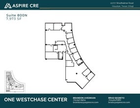 10777 Westheimer Rd, Houston, TX for lease Floor Plan- Image 1 of 1