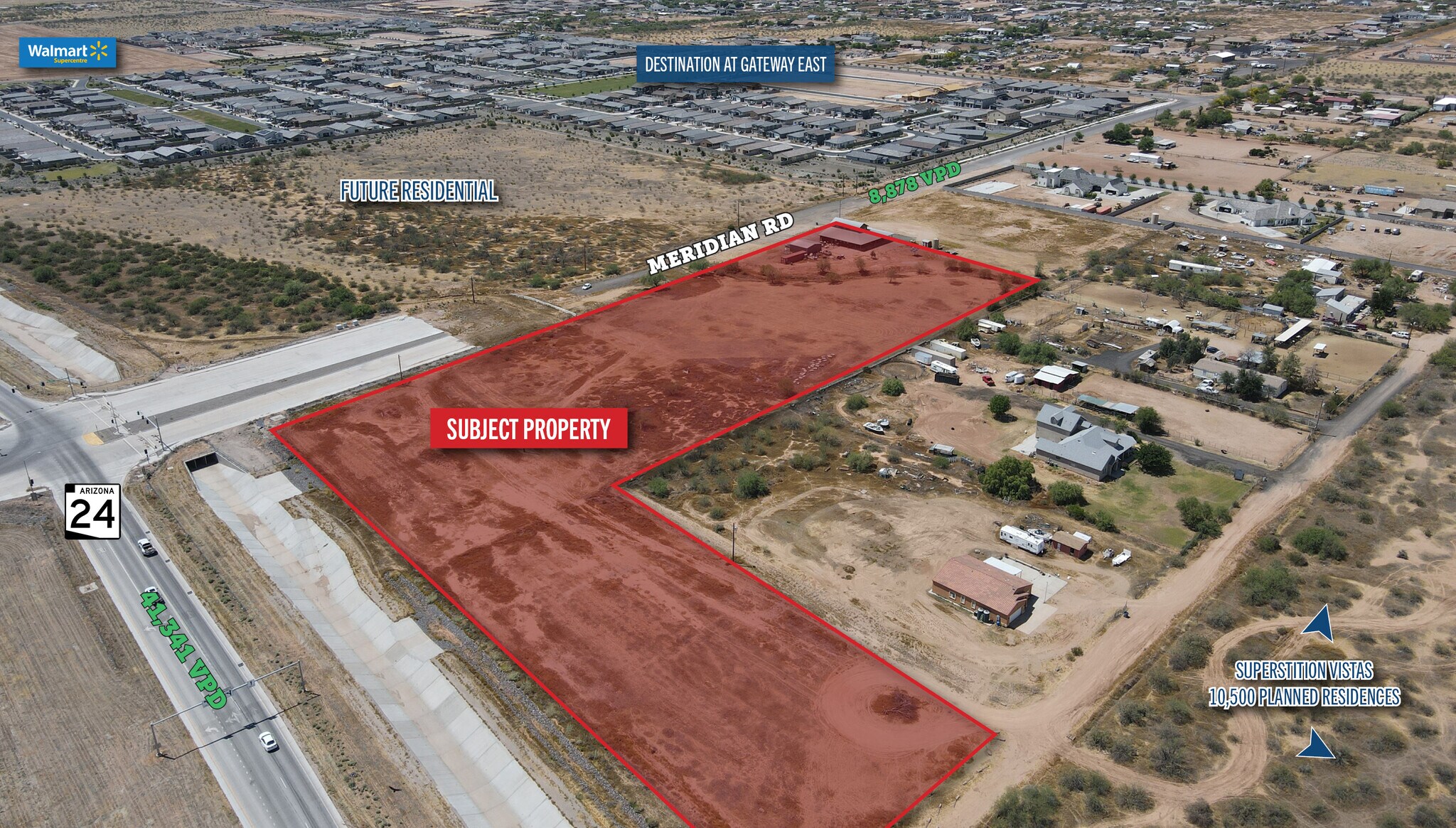 NEC Meridian Rd & SR 24, Mesa, AZ for sale Primary Photo- Image 1 of 3