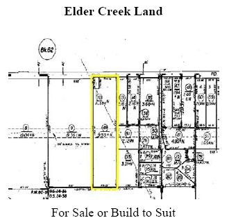 8770 Elder Creek Rd, Sacramento, CA à louer - Plan cadastral - Image 3 de 4