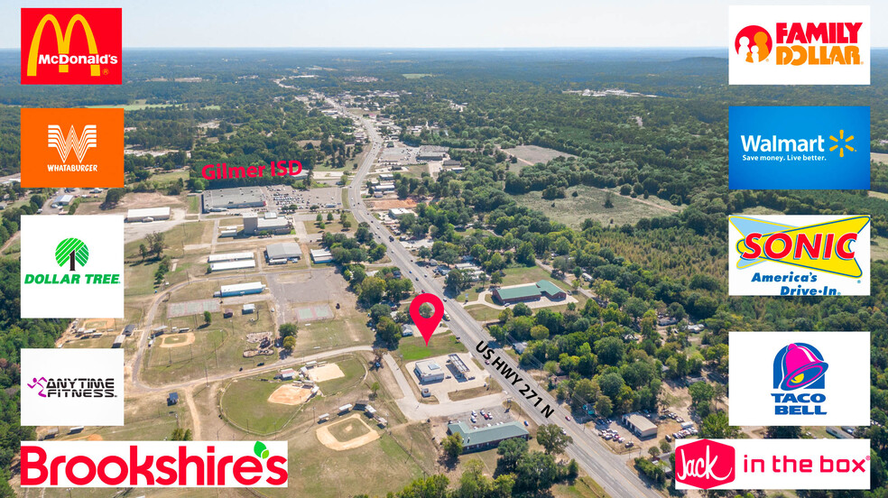 1406 US Highway 271 N, Gilmer, TX for sale - Primary Photo - Image 1 of 1