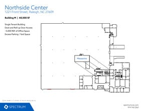 1221 Front St, Raleigh, NC for lease Floor Plan- Image 1 of 1