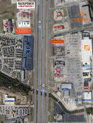 Plus de détails pour 3210-3300, 3310 E Central Texas Expy, Killeen, TX - Vente au détail à vendre