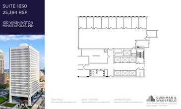 100 Washington Ave S, Minneapolis, MN à louer Plan d’étage- Image 1 de 1