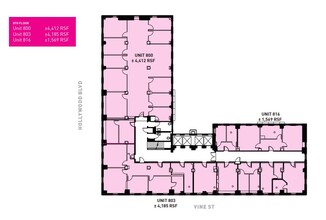 1680 N Vine St, Hollywood, CA for lease Floor Plan- Image 1 of 1