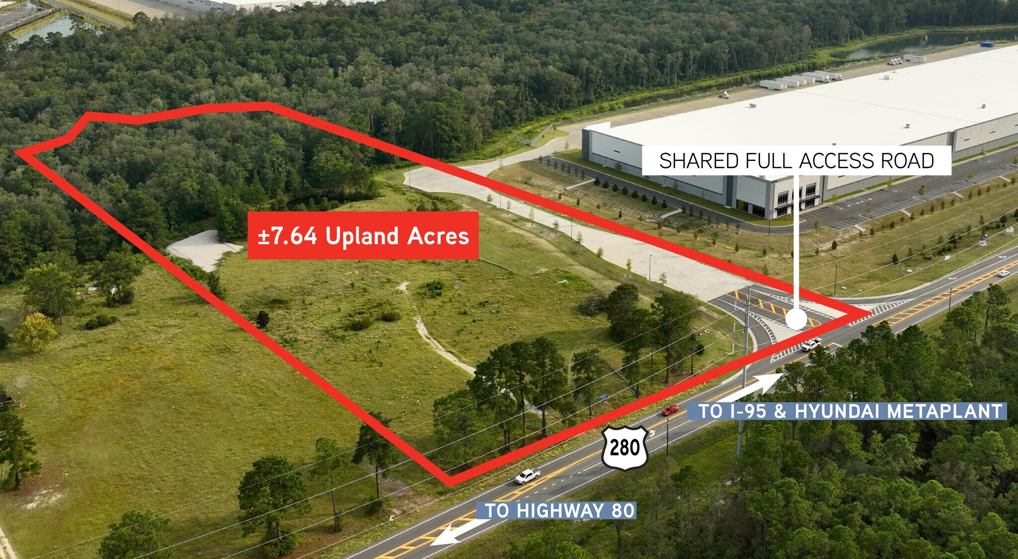 11880 US Highway 280, Ellabell, GA à vendre Aérien- Image 1 de 4