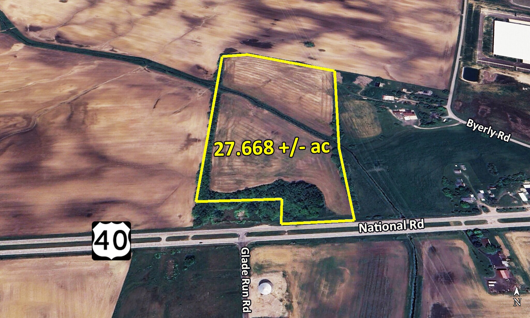 3980 E National Rd, London, OH à vendre Aérien- Image 1 de 8