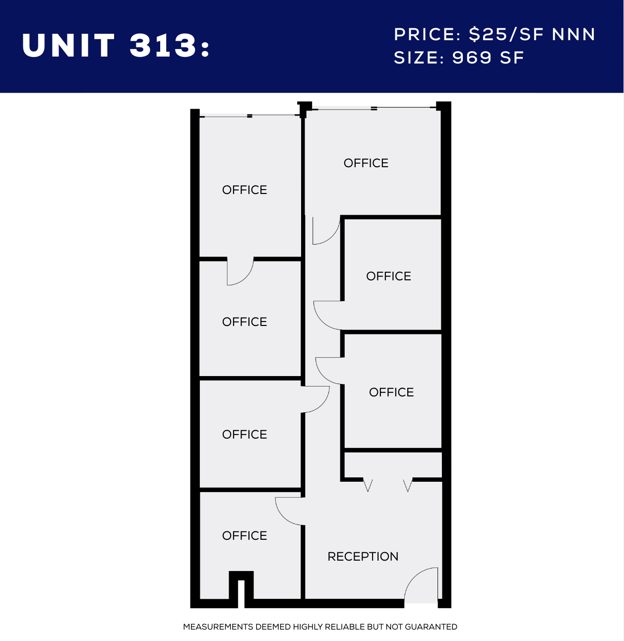 3801 N University Dr, Sunrise, FL à louer Plan d’étage- Image 1 de 9