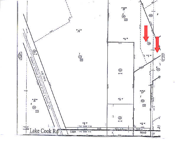 440 Lake Cook Rd, Deerfield, IL à louer - Plan cadastral - Image 2 de 10