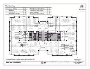 1155 Perimeter Ctr W, Atlanta, GA à louer Plan d’étage- Image 1 de 1