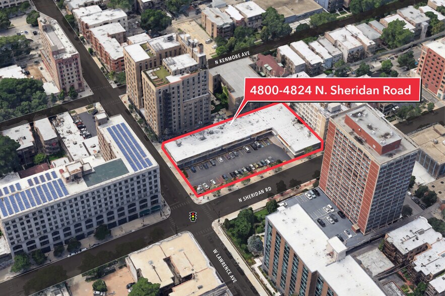 4800-4824 N Sheridan Rd, Chicago, IL à louer - Photo du bâtiment - Image 1 de 3