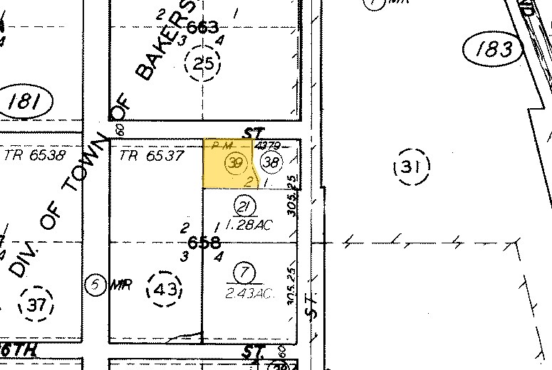 3737 San Dimas St, Bakersfield, CA à vendre - Plan cadastral - Image 2 de 16