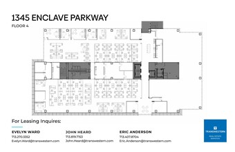 1345 Enclave Pky, Houston, TX for lease Floor Plan- Image 1 of 1