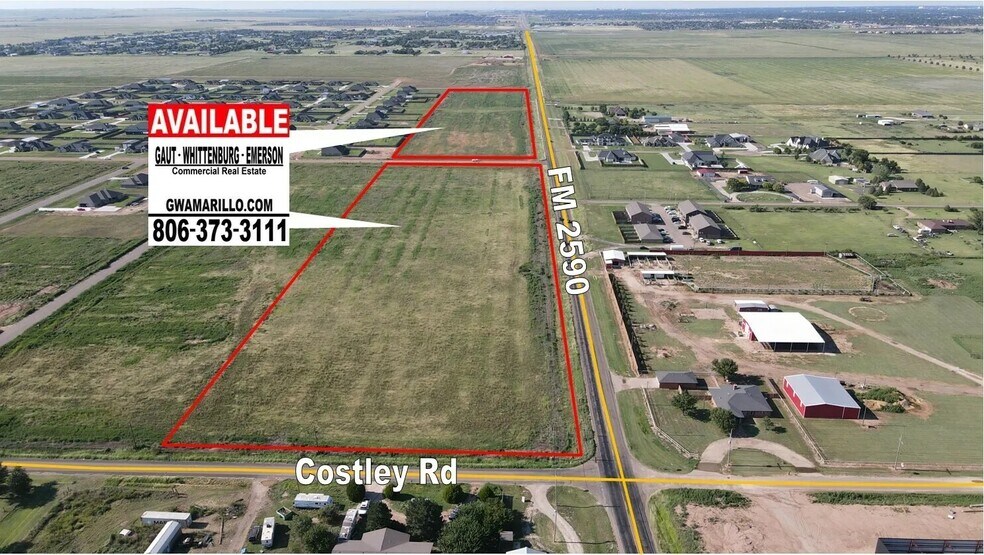 8801 W Costley Rd, Amarillo, TX à vendre - Photo principale - Image 1 de 2