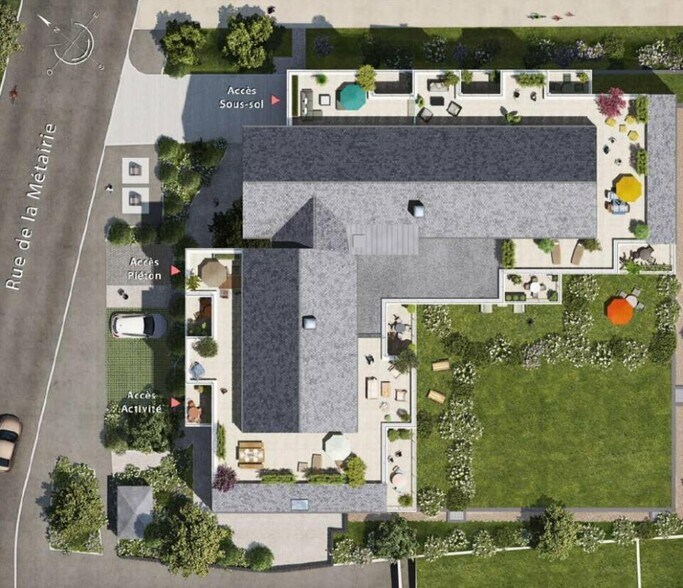 Retail in La Chapelle-des-Fougeretz for sale - Site Plan - Image 2 of 3