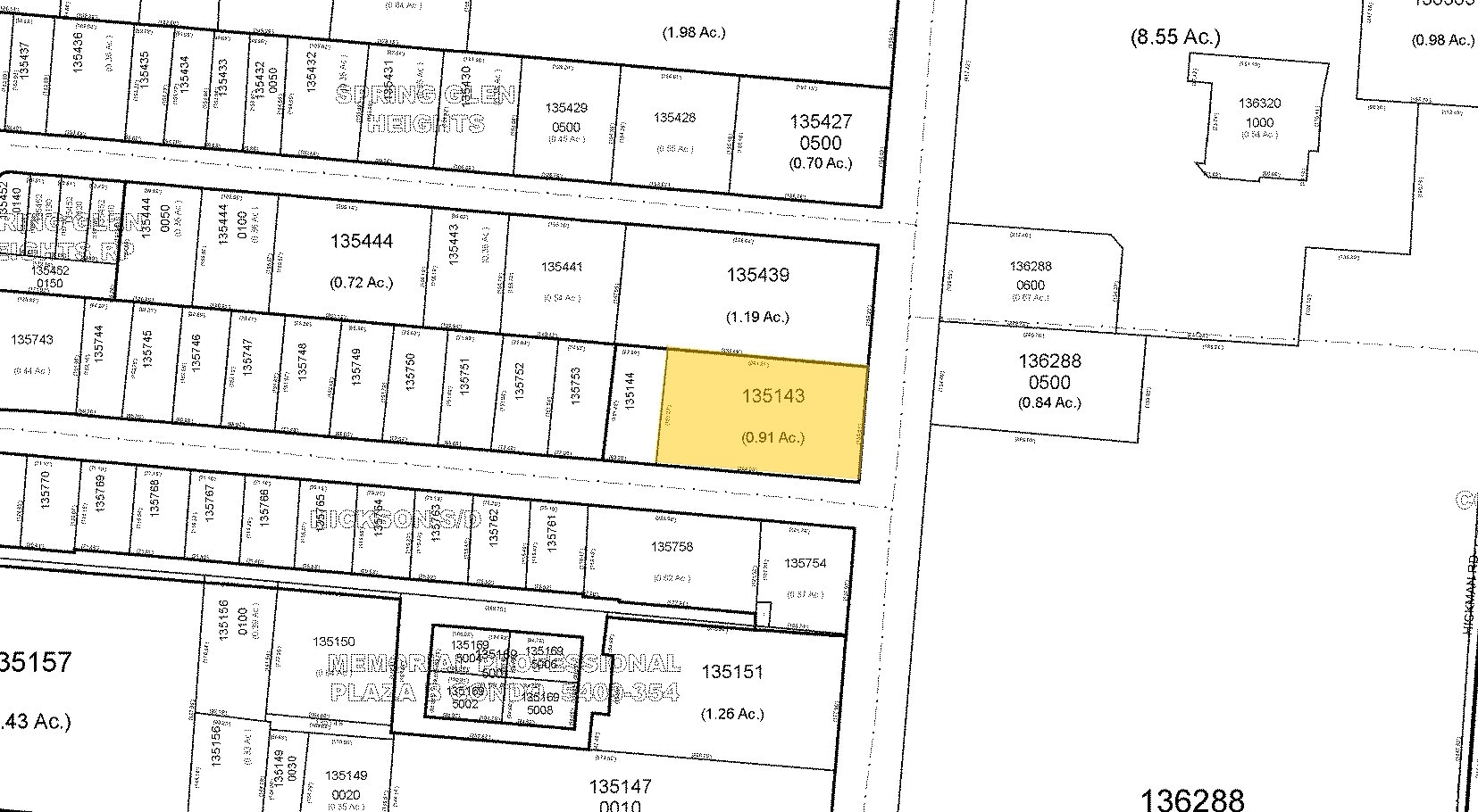3550 University Blvd S, Jacksonville, FL for lease Plat Map- Image 1 of 7