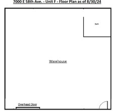 7000 E 58th Ave, Commerce City, CO for lease Floor Plan- Image 2 of 2