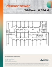 1905 Sherman St, Denver, CO for lease Floor Plan- Image 1 of 1