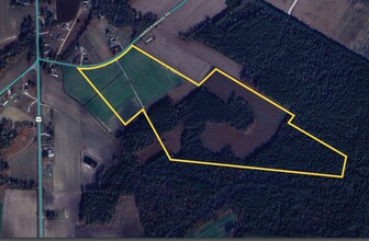 7589 Harper House Rd, Newton Grove, NC - aerial  map view