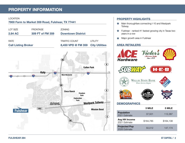 7955 FM 359 Rd S, Fulshear, TX à louer - Photo du bâtiment - Image 2 de 6