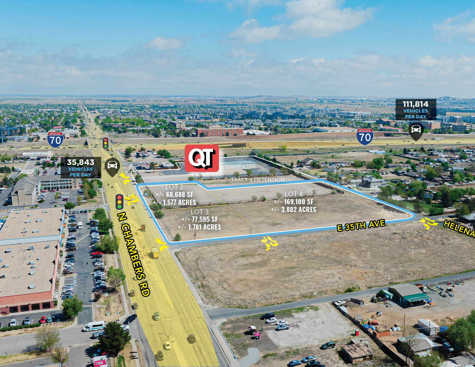 NE Corner of N Chambers Road & E35th ave, Aurora, CO for sale Building Photo- Image 1 of 6
