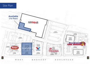 5200 W Mercury Blvd, Newport News, VA for lease Site Plan- Image 1 of 1