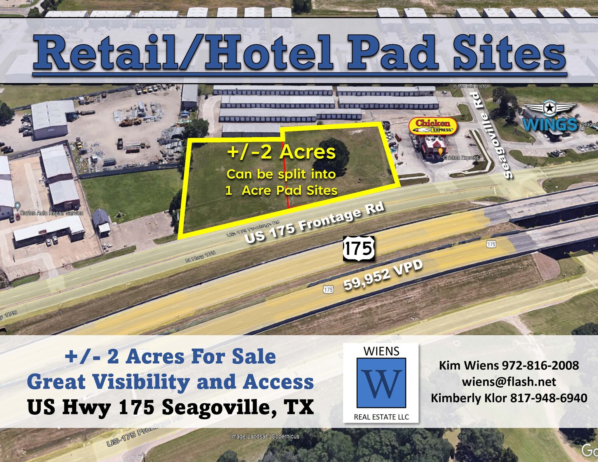 1521 N Highway 175, Seagoville, TX à vendre Photo du bâtiment- Image 1 de 7