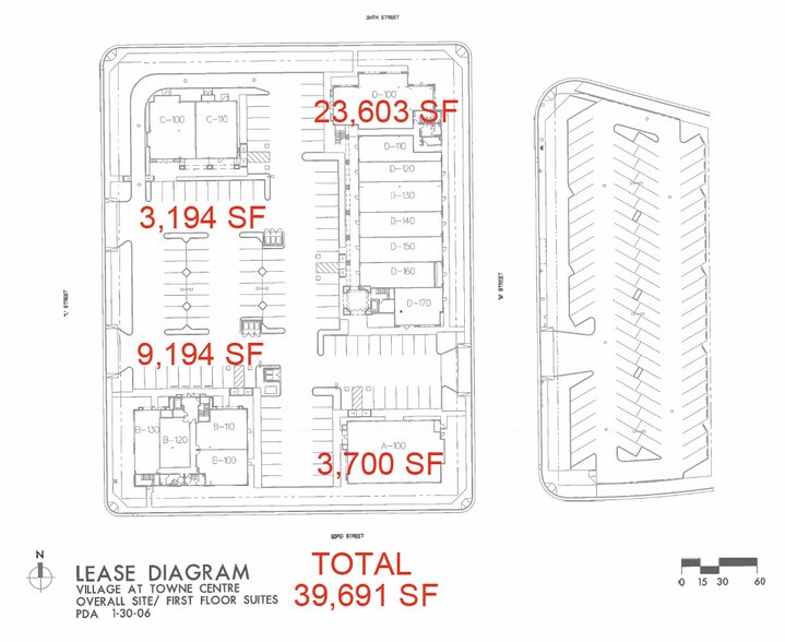 Village at Towne Centre portefeuille de 5 propriétés à vendre sur LoopNet.ca - Plan de site - Image 3 de 8