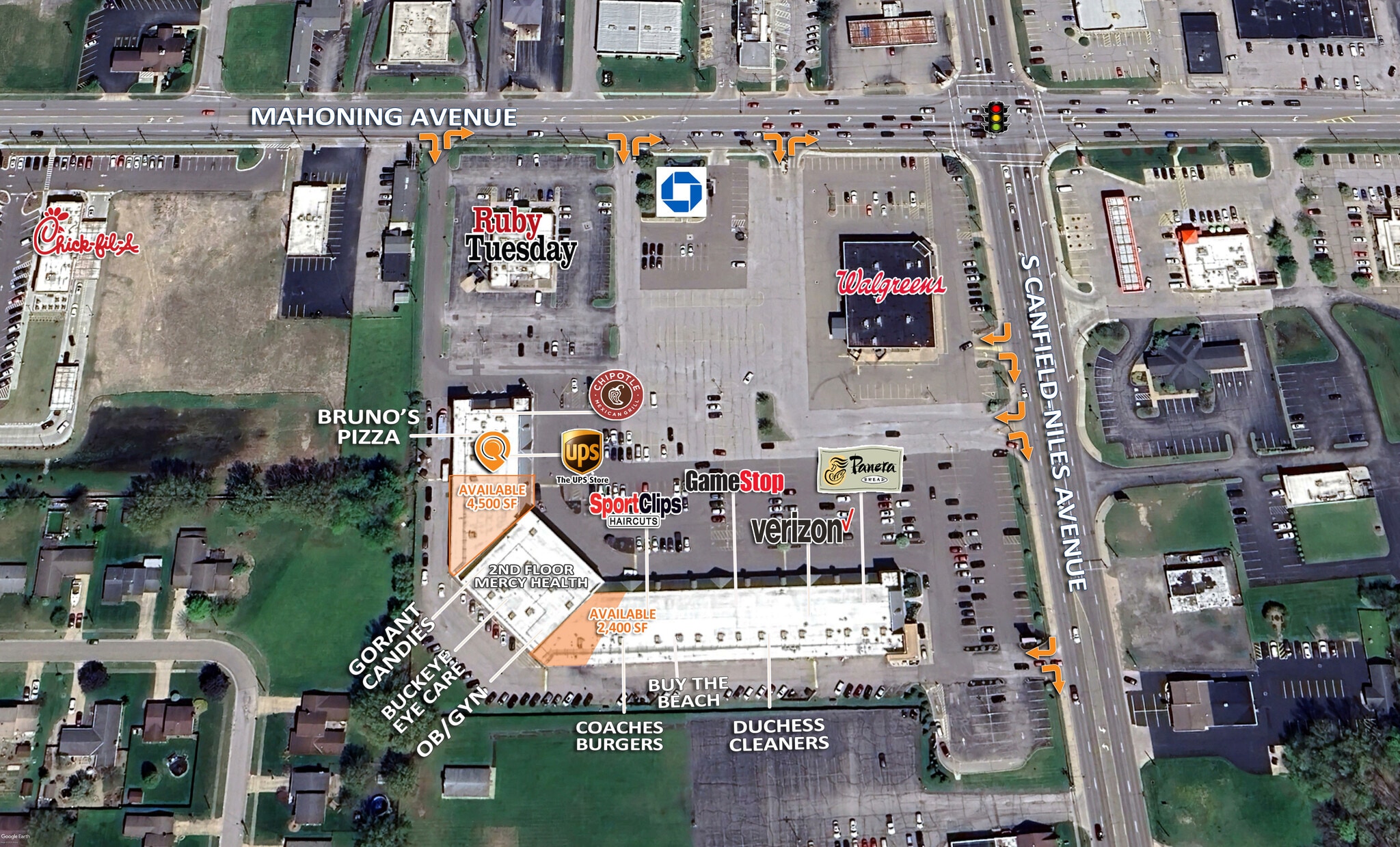 5513-5553 Mahoning Ave, Austintown, OH for lease Interior Photo- Image 1 of 2