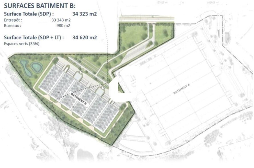 Industriel dans Gondreville à louer - Plan de site - Image 2 de 2