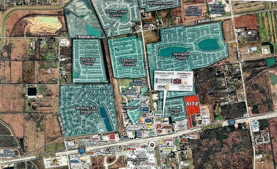 NEQ I-10 & Garth Rd, Baytown, TX for sale - Primary Photo - Image 1 of 3