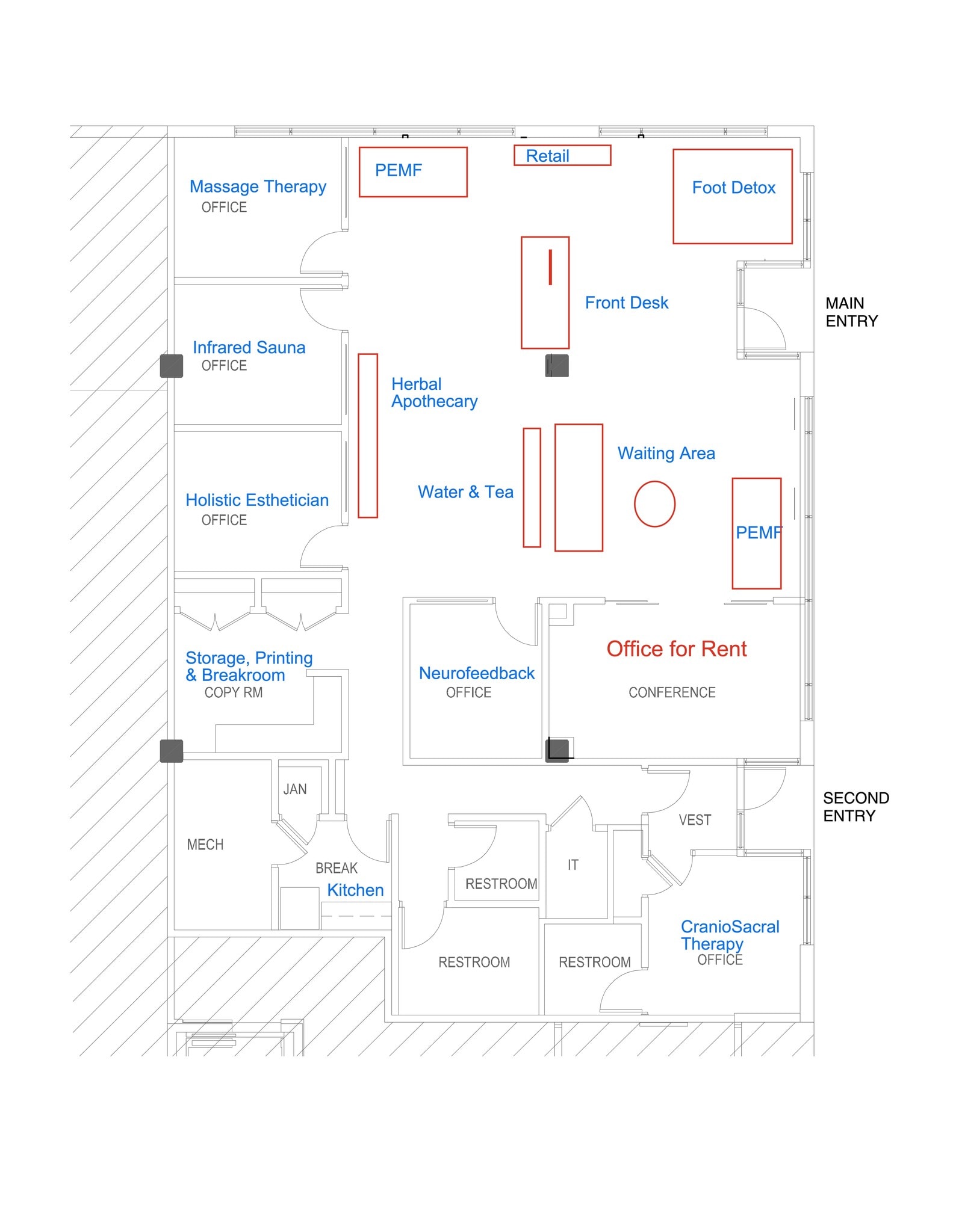 2195 Decatur St, Denver, CO for lease Site Plan- Image 1 of 4