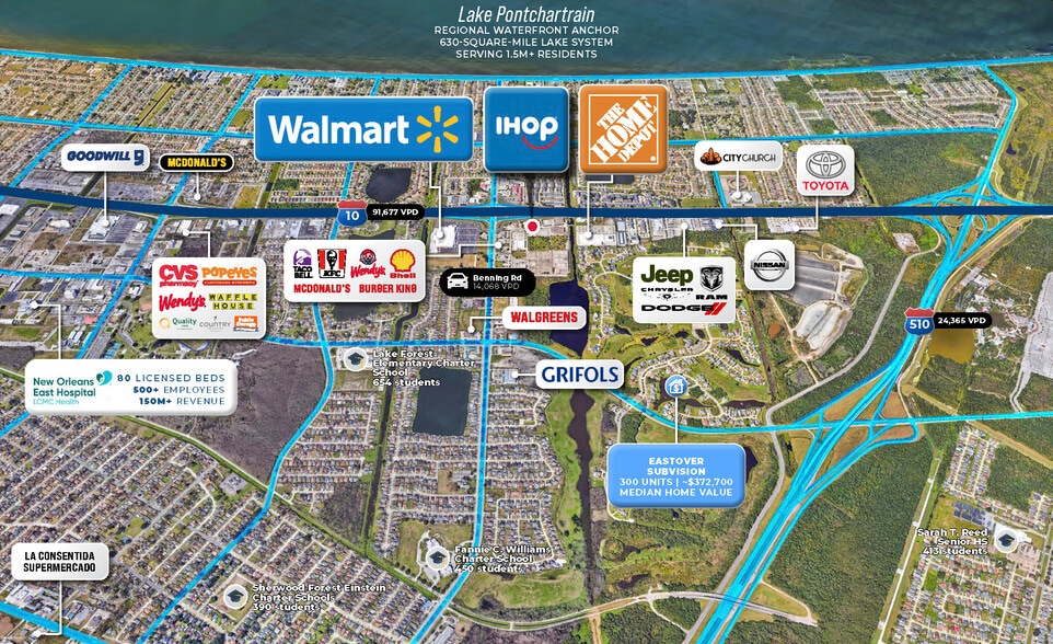 12150 I-10 Service Rd, New Orleans, LA à vendre - Photo du bâtiment - Image 2 de 8