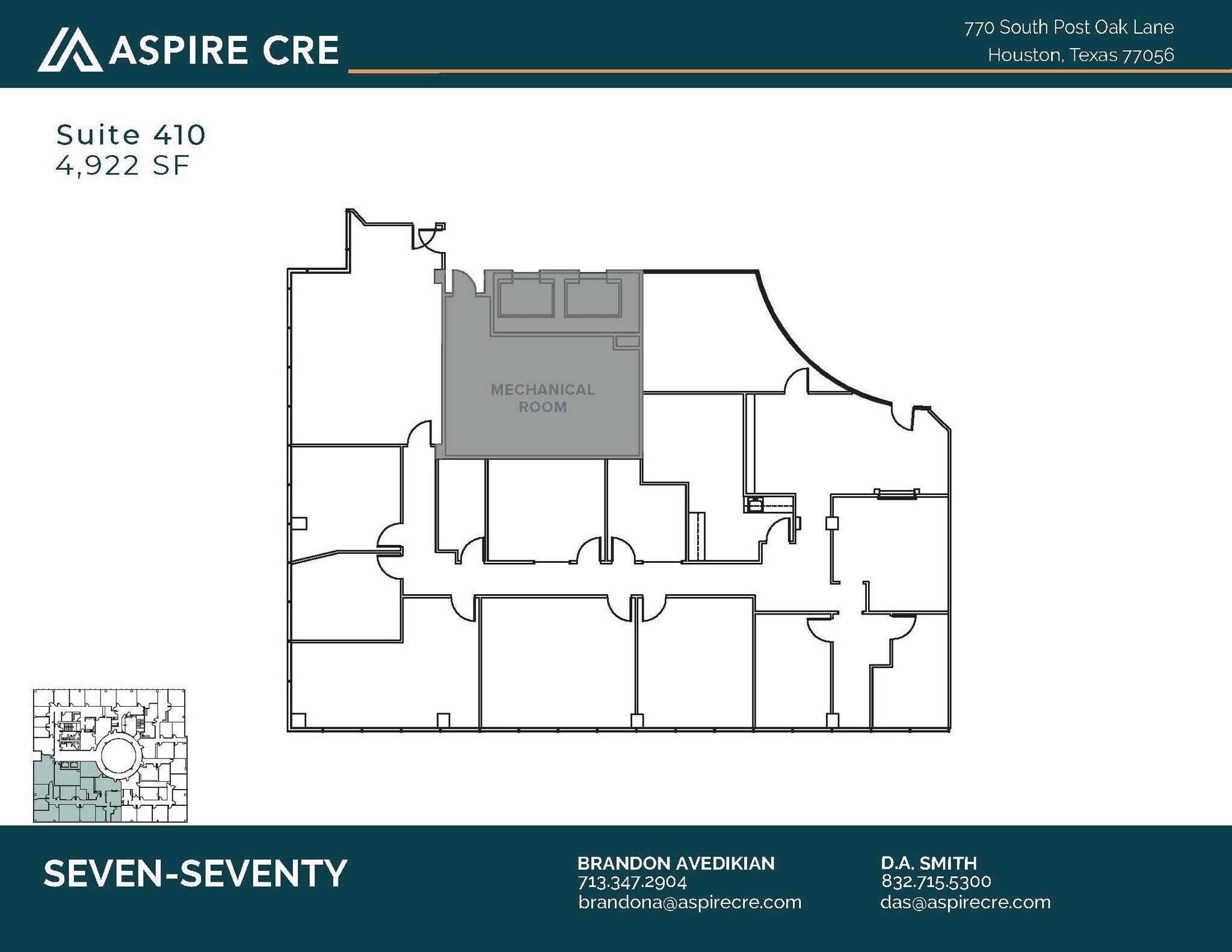770 S Post Oak Ln, Houston, TX for lease Floor Plan- Image 1 of 3